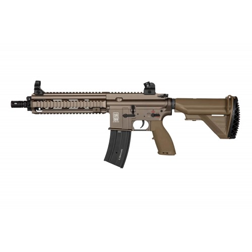 Specna Arms HK416/H02 (Chaos Bronze), In airsoft, the mainstay (and industry favourite) is the humble AEG